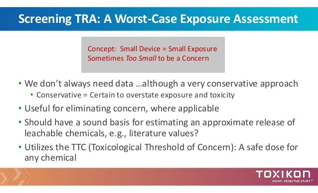 Toxicological Risk Assessment For Medical Devices Iso 10993 1