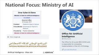Artificial Intelligence - Vikas Jain
National Focus: Ministry of AI
 