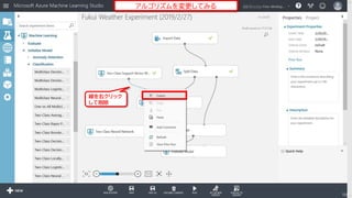 アルゴリズムを変更してみる
線を右クリック
して削除
108
 