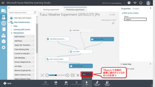 「Run」して全部の
要素に緑のチェックが
付くのを待つ
121
 