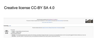 Creative license CC-BY SA 4.0
 