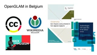 OpenGLAM in Belgium
 