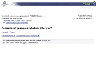 Lab for Bioinformatics and computational genomics
 