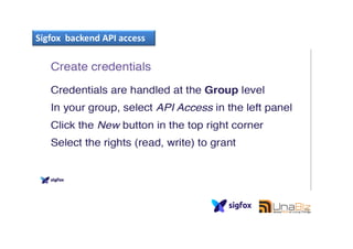 Sigfox backend API access
79
 