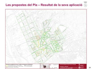 24
Les propostes del Pla – Resultat de la seva aplicació
 