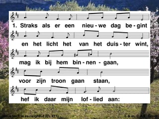 Jezus leeft in eeuwigheid (EL 411) t. & m. C.A.E. Groot
 