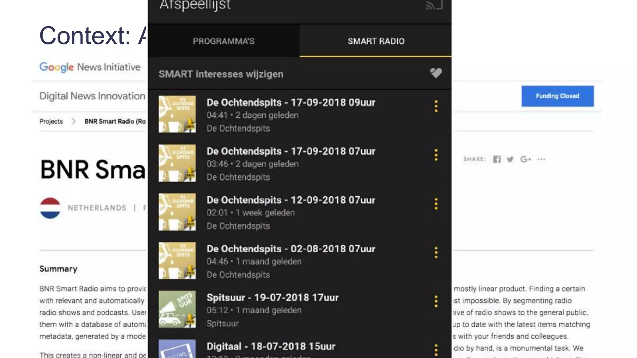 Context: AI @ FD Mediagroup
 
