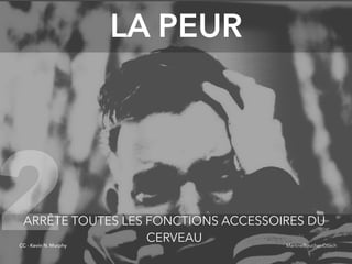 @digitalmetzger
LA PEUR
ARRÊTE TOUTES LES FONCTIONS ACCESSOIRES DU
CERVEAUCC - Kevin N. Murphy
2 MartineBoucher.Coach
 