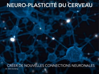 @digitalmetzger
NEURO-PLASTICITÉ DU CERVEAU
CRÉER DE NOUVELLES CONNECTIONS NEURONALES
CC - Birth Into Being
 