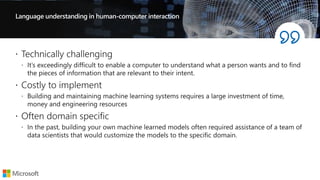Language understanding in human-computer interaction
 