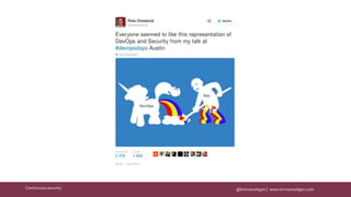 @kimvanwilgen | www.kimvanwilgen.comContinuous security
 