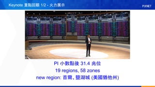 Keynote c 1/2 - չʾ
PI Сc 31.4 λ
19 regions, 58 zones
new region: נ} (q)
 