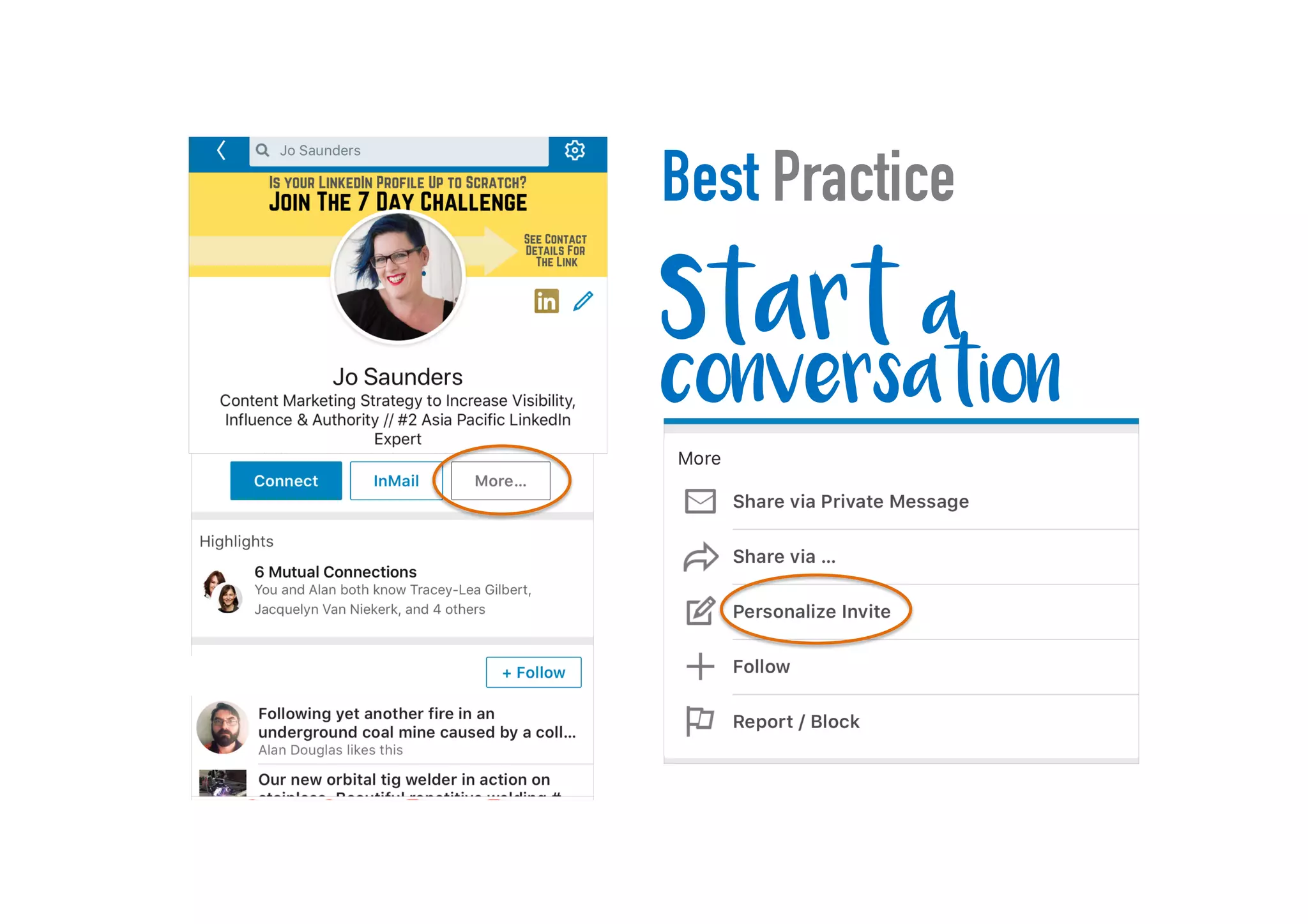 X
Start a
conversation
Best Practice
 