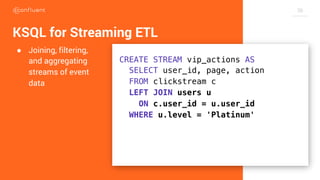 Ksql Stream Icons Kafka Streams vs. KSQL for Stream Processing on top of Apache Kafka | PDF