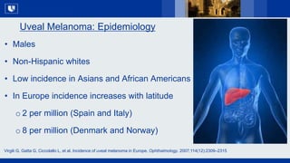 All Rights Reserved, Duke Medicine 2007
• Males
• Non-Hispanic whites
• Low incidence in Asians and African Americans
• In...