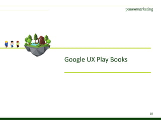10
Google UX Play Books
 