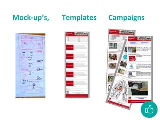 Mock-up’s, Templates Campaigns
 