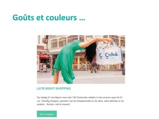 Goûts et couleurs …
 