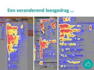 Een veranderend leesgedrag …
 