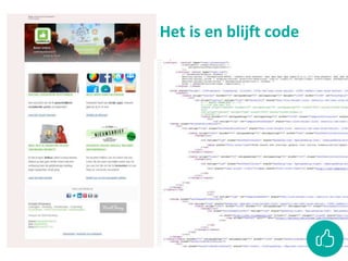 Het is en blijft code
 