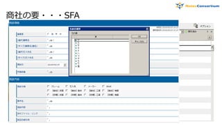 商社の要・・・SFA
 
