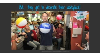 But.. they get to decorate their workplace!
@aahoogendoorn | @kimvanwilgen | Flow | SDD
 