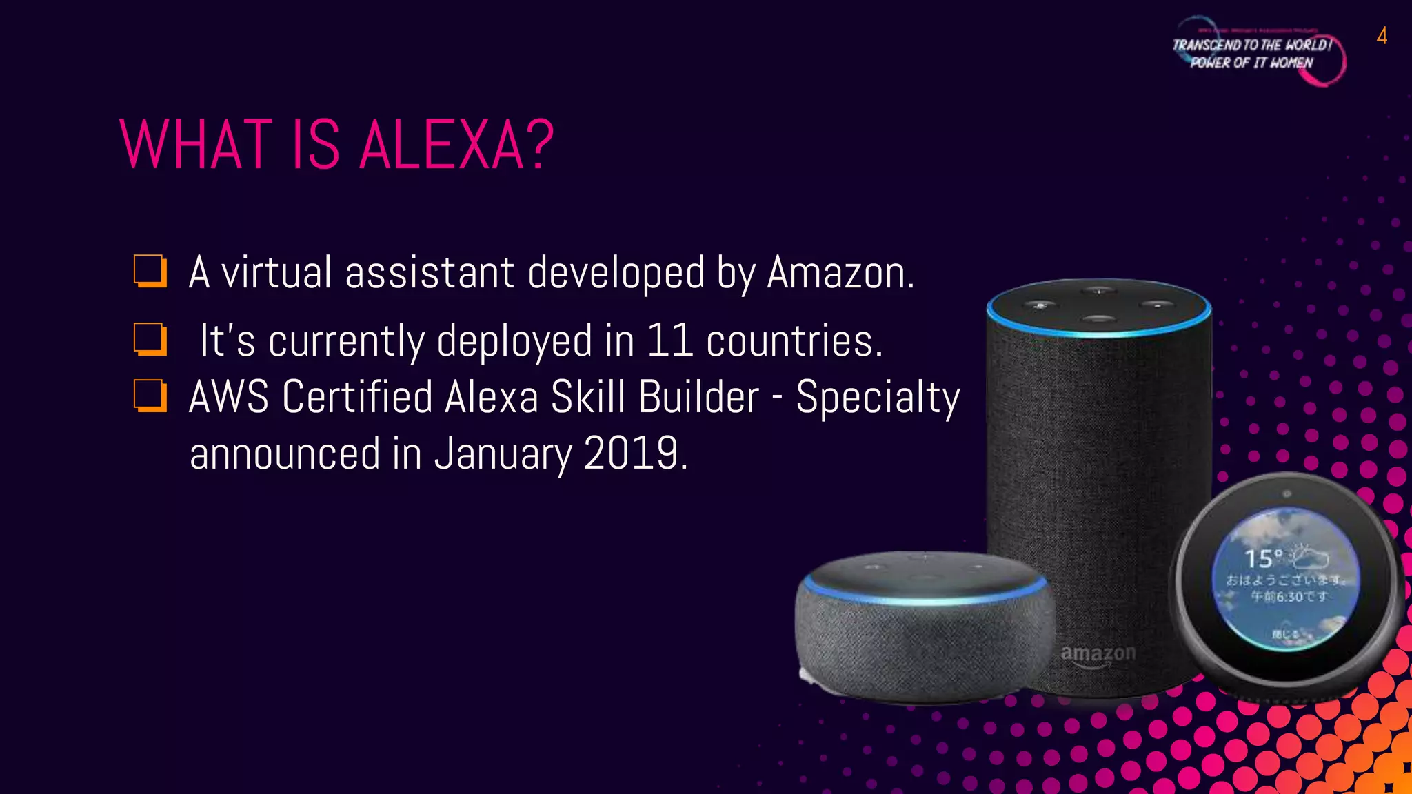 Who Developed Alexa Getting Started with Amazon Alexa on the Raspberry Pi | PPTX