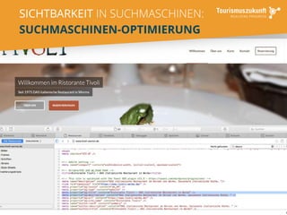 SICHTBARKEIT IN SUCHMASCHINEN:
SUCHMASCHINEN-OPTIMIERUNG
26
 