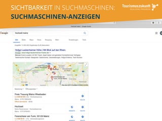 SICHTBARKEIT IN SUCHMASCHINEN:
SUCHMASCHINEN-ANZEIGEN
27
 