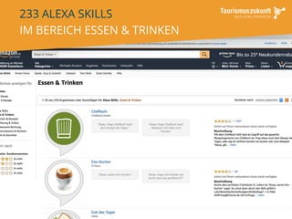 233 ALEXA SKILLS
IM BEREICH ESSEN & TRINKEN
29
 