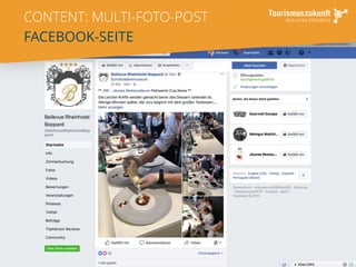 CONTENT: MULTI-FOTO-POST
FACEBOOK-SEITE
 