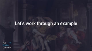 Let’s work through an example
5
 