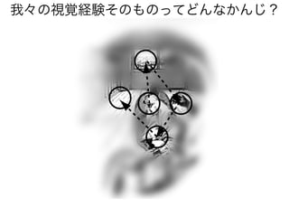 我々の視覚経験そのものってどんなかんじ？
 