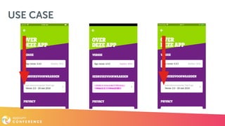 USE CASE
React Native
0.54
React Native
0.57
 