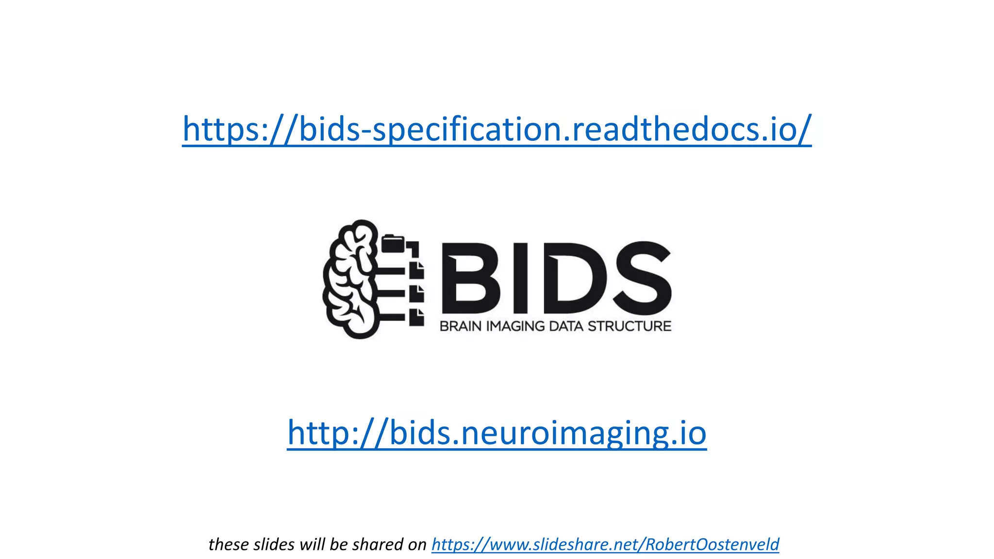 Organizing EEG data using the Brain Imaging Data Structure | PPTX ...