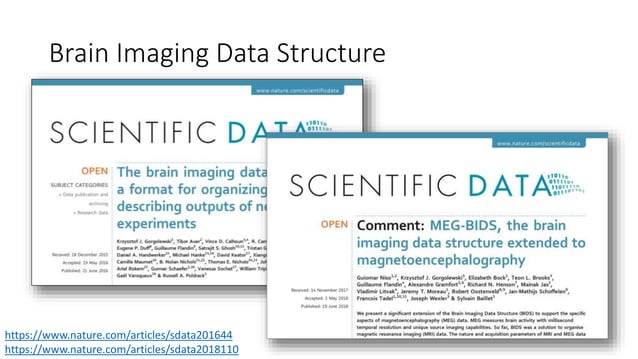 Organizing EEG data using the Brain Imaging Data Structure | PPTX ...