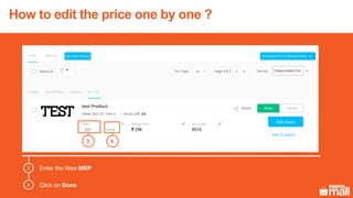 Edit price | PPT