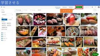 学習させる
クリック
 