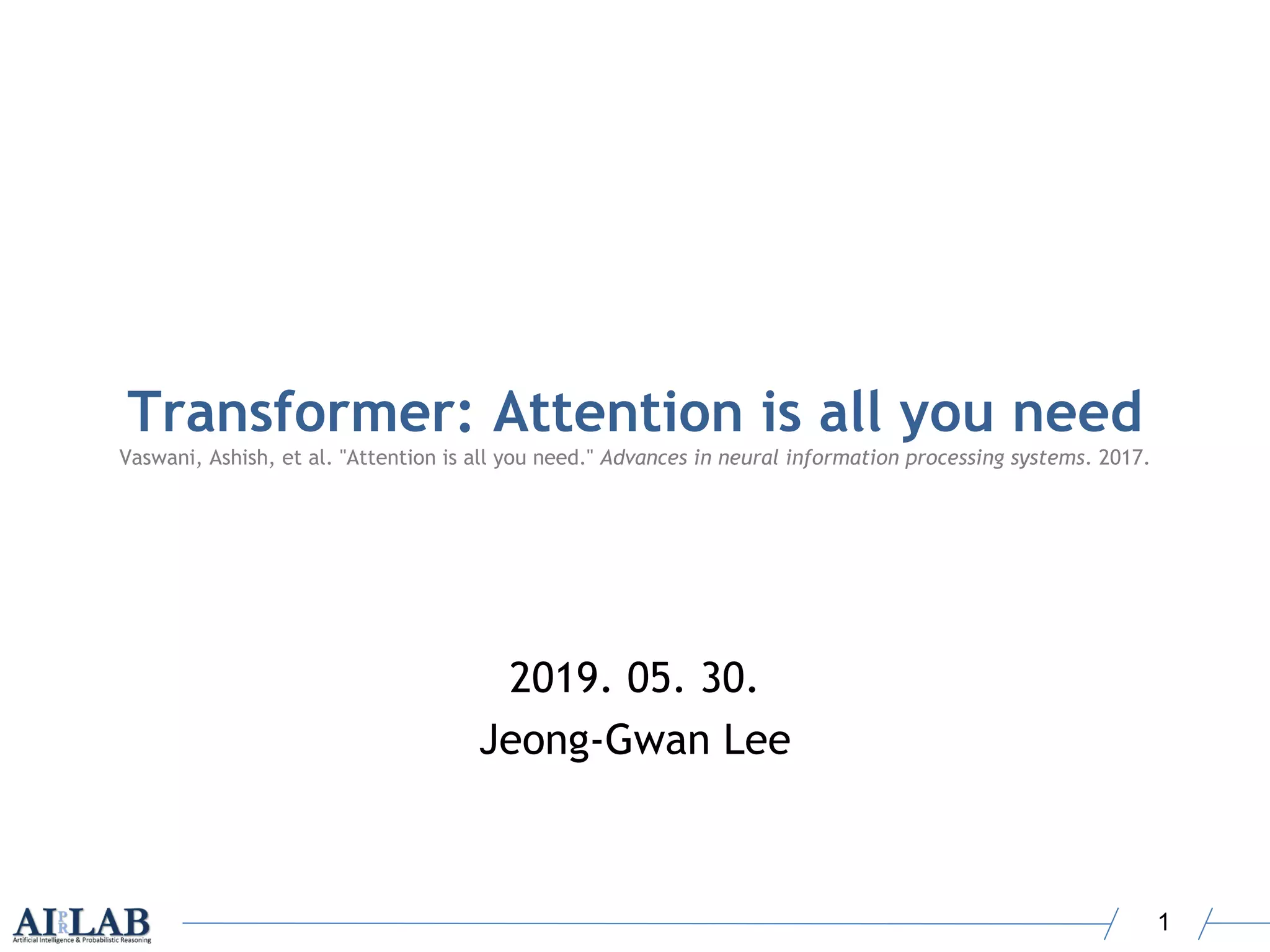Attention is All You Need (Transformer) | PDF | Computing | Technology ...