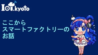 ここから
スマートファクトリーの
お話
 