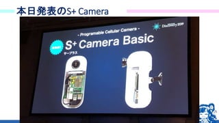 62
本日発表のS+ Camera
 