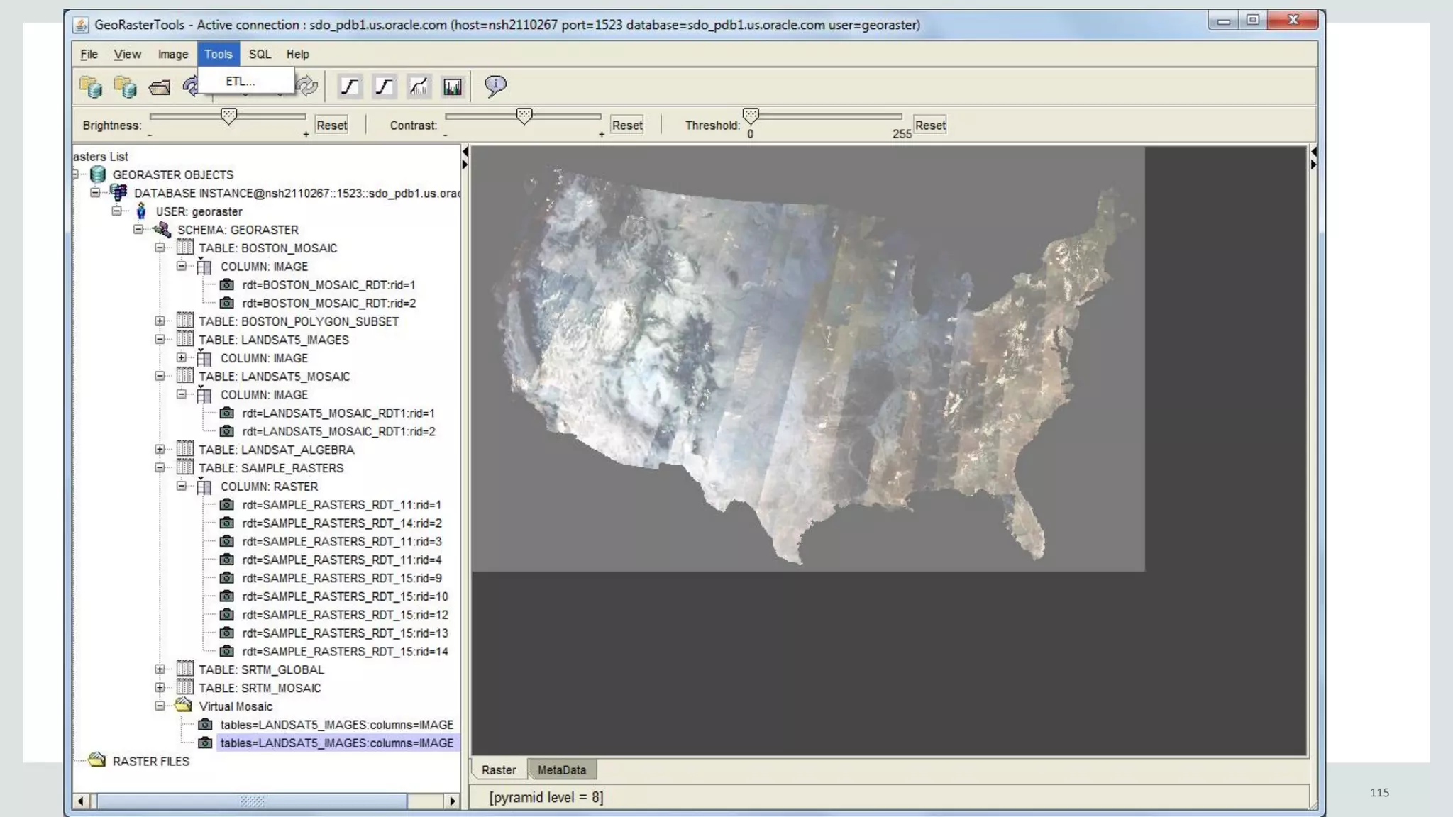 Copyright © 2019, Oracle and/or its affiliates. All rights reserved. | 115
 