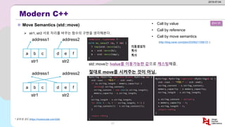 모던 C++ 정리 | PPTX