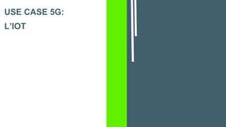 USE CASE 5G:
L’IOT
 