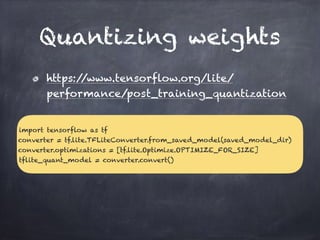 TensorFlow Quantization Tour | PDF
