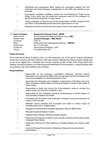 Ehsan Asghar - Hydromechanical Engineer | PDF