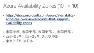 https://docs.microsoft.com/azure/availability-
zones/az-overview#regions-that-support-
availability-zones
 