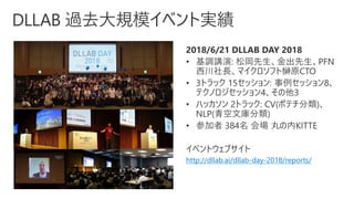 http://dllab.ai/dllab-day-2018/reports/
 