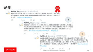 Copyright © 2019, Oracle and/or its affiliates. All rights reserved. 42
 