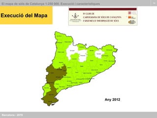 El mapa de sòls de Catalunya 1:250 000. Execució i característiques